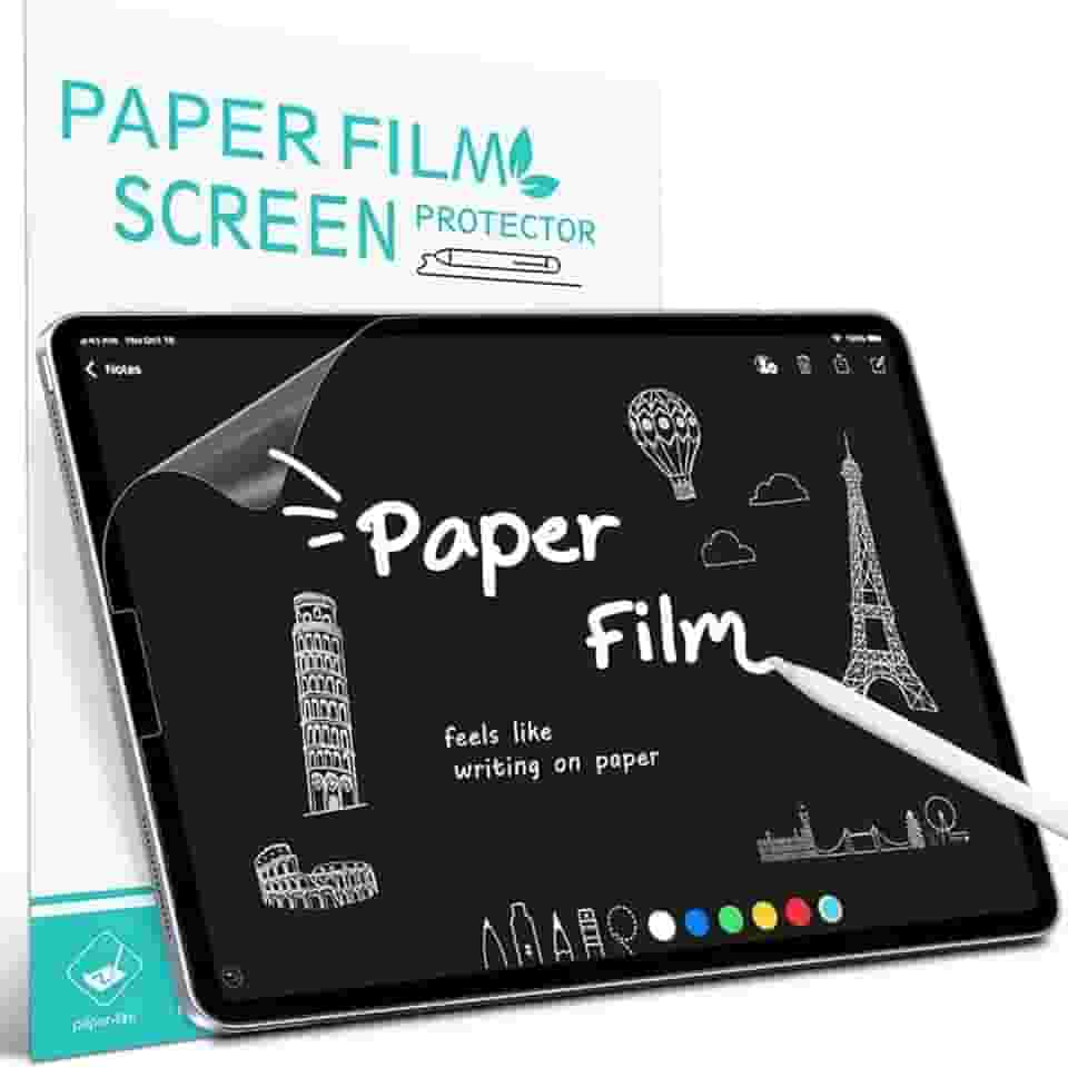 Protetor de tela para Apple iPad AIR 3/iPad Pro 10,5 polegadas desenho escrito como papel, filme PET fosco antirreflexo resistente a arranhões, compatível com Apple Pencil (pacote com 2)