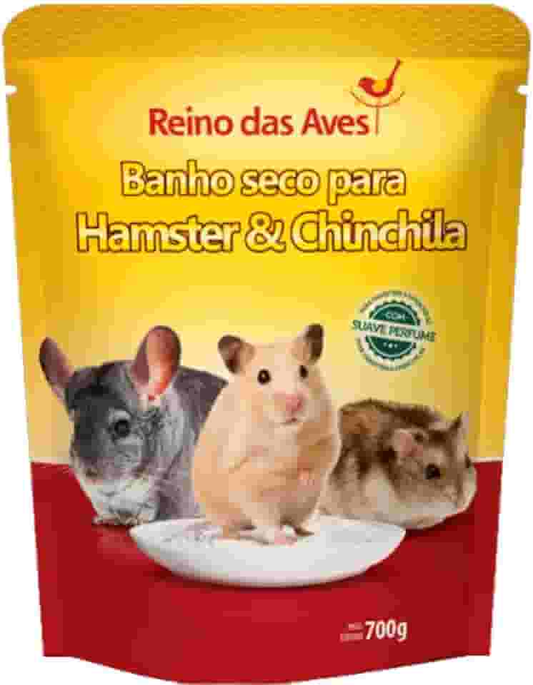 Banho Seco Reino das Aves para Hamster e Chinchila 700g
