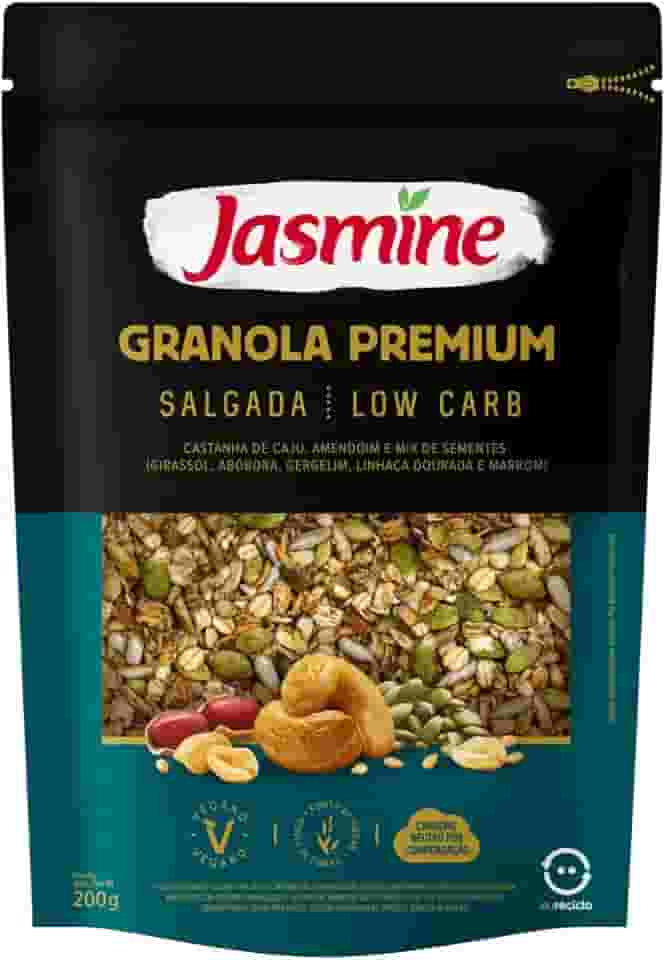 Jasmine Granola Premium Salgada Low Carb 200g