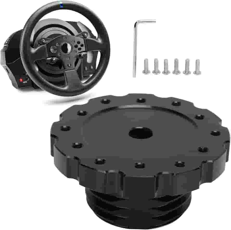 Adaptador de Volante para T300 T500, Adaptador de Volante para Jogos SIM Racing - Liga de Alumínio - PCD 73 Mm, Substituição para Sparco para Luisi para NRG
