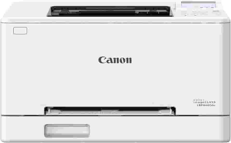 Canon Impressora a laser sem fio Color ImageClass LBP646Cdw para impressão frente e verso, branca - 26 PPM para escritório em casa, impressora de escritório pequeno