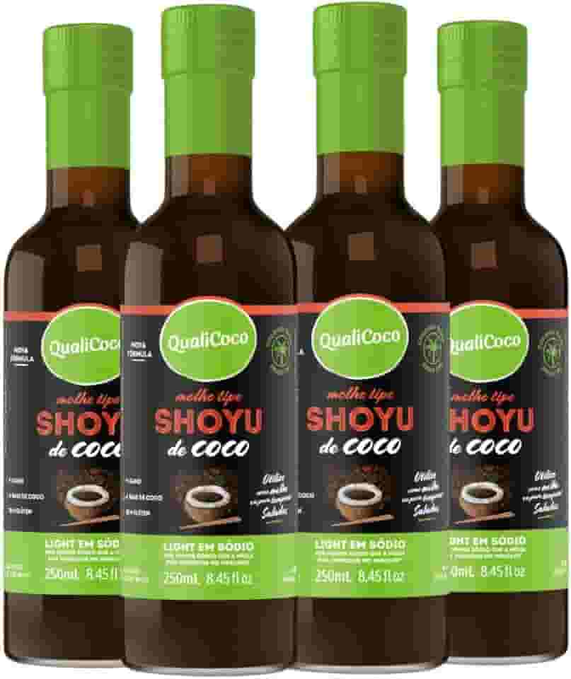 Kit Com 04 - Shoyu de Coco Light QualiCoco 250mL