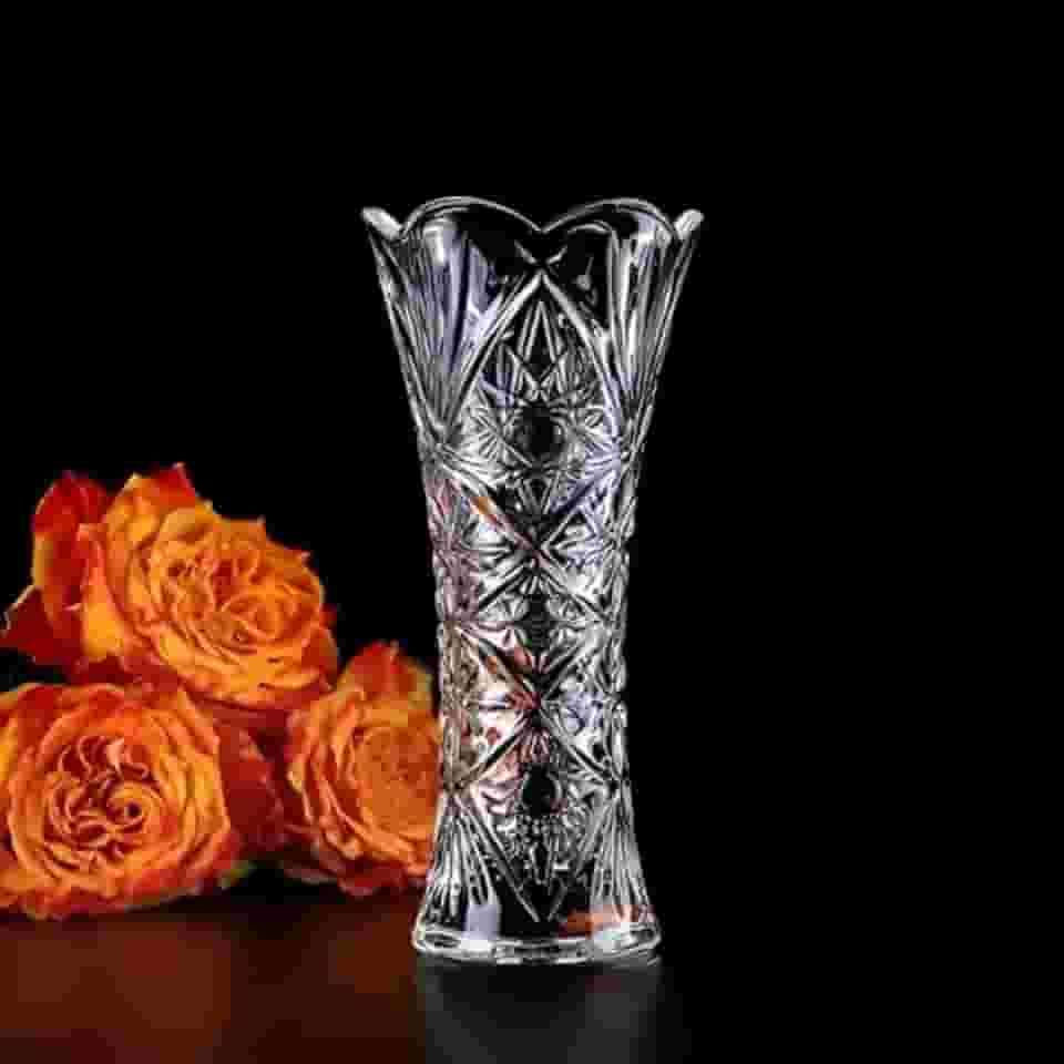 Vaso Decorativo de Vidro para Flores, 23 cm, Mesa e Sala, Área Gourmet