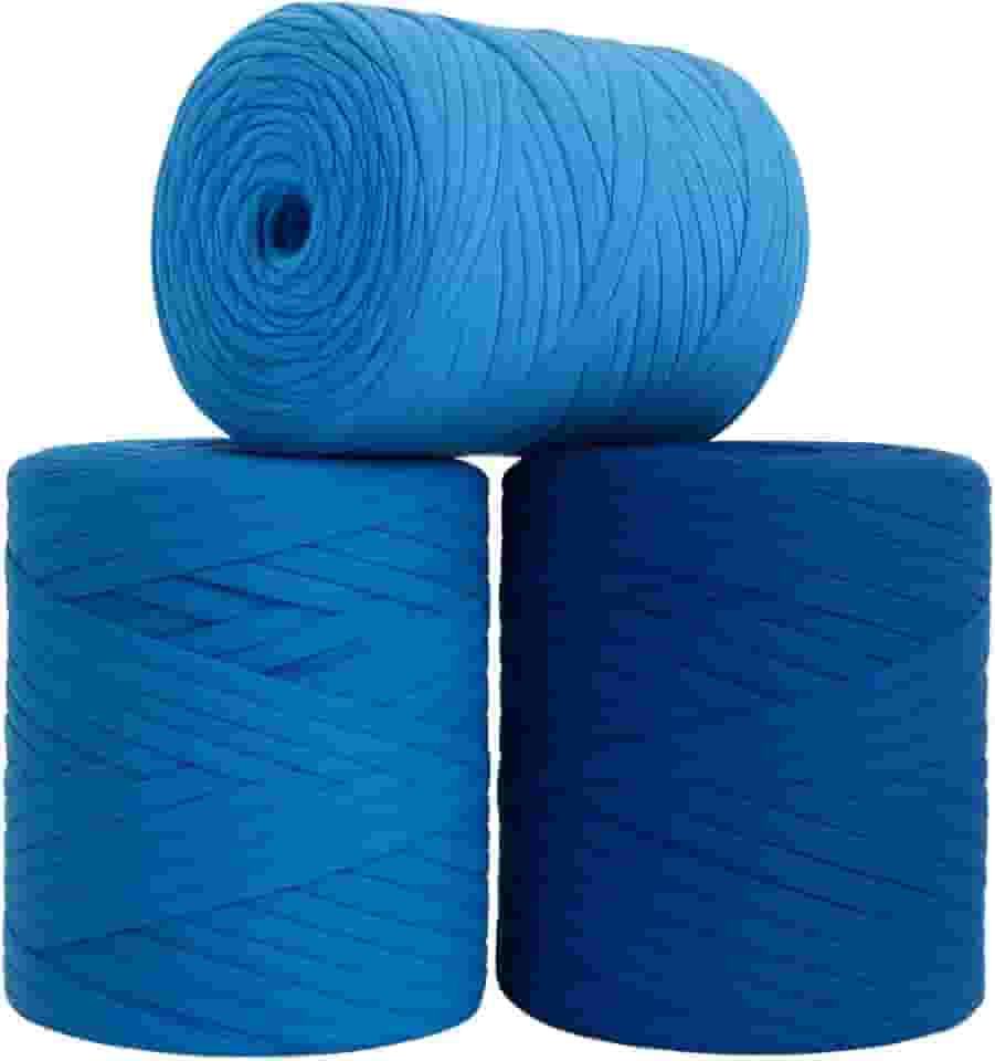 SYMEON Fio de Malha GUARANI 1kg Ecologico Residual 140m Artesanato Crochê