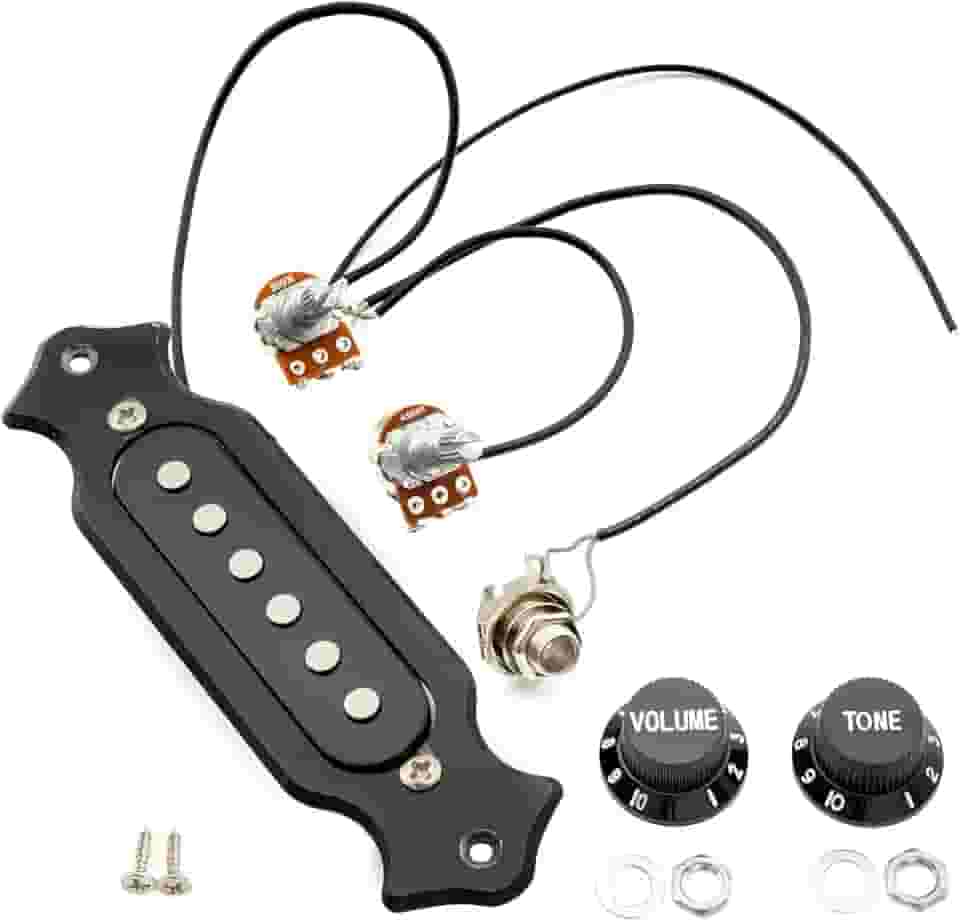 Captador Magnético De Boca Single Coil Para Violao Aço Folk