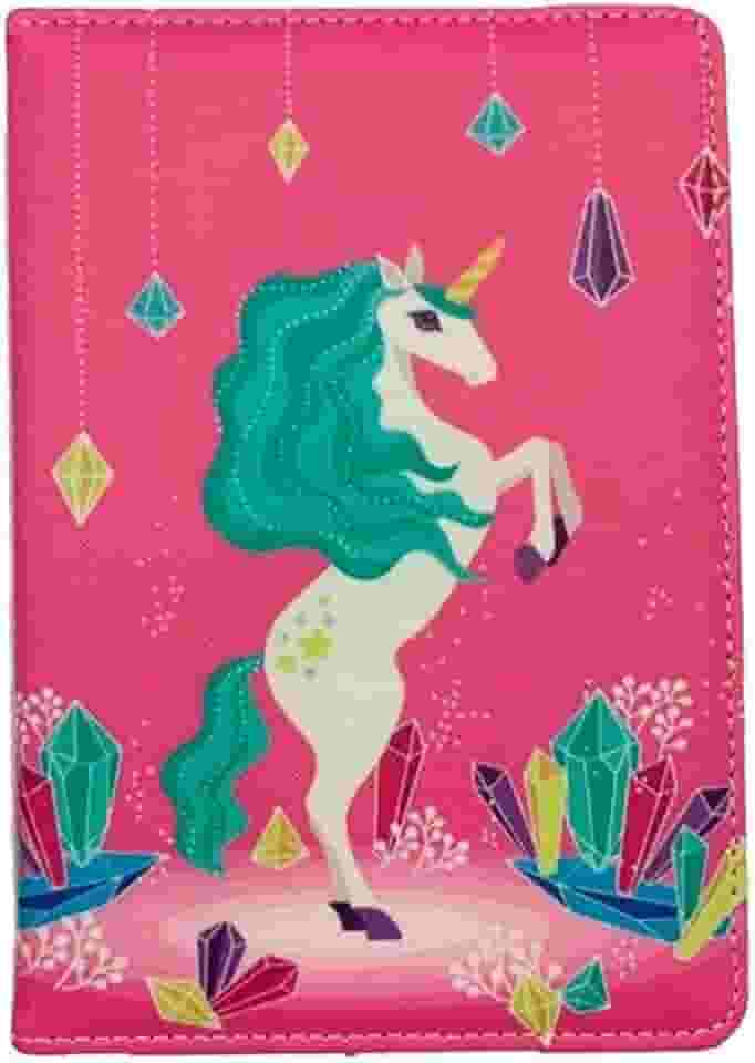 Capa Protetora Universal para Tablet 7-8 Polegadas Estilo Carteira Suporte Ajustável Adulto Infantil Unicornio 2