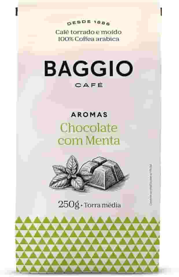 Baggio Café Café Torrado e Moído Aroma de Chocolate com Menta 250g