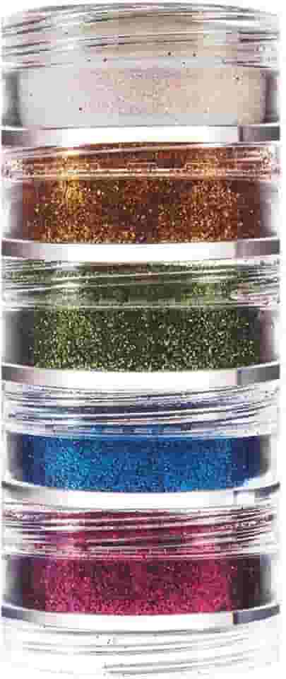Glitter Po Kit 5 Cores, Colormake
