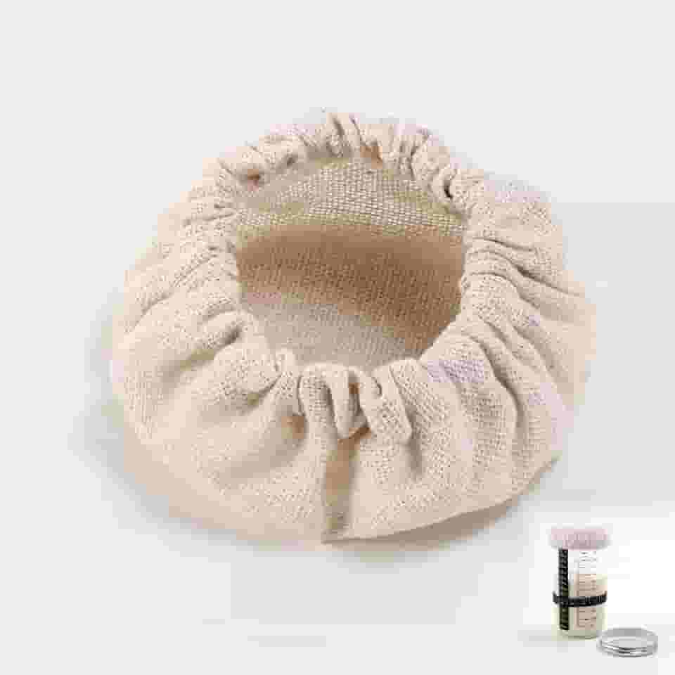 Capinha de Tela para Jarro Massa Madre Sem Cloro Reutilizável Elástica Capa Orgânica Tigela Alimentos Fermentar Cozinha em Casa Tampa Fermentação Chá Sol Cerveja Kombucha Aeração Fresco Higiênico