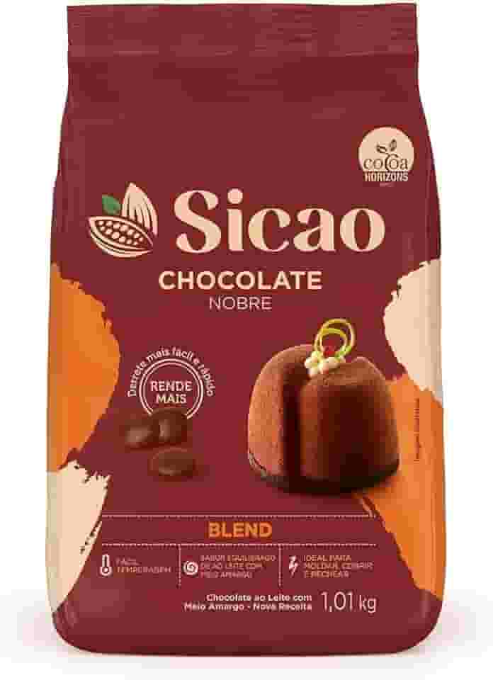 Chocolate Sicao Nobre 1,01kg Gotas Blend