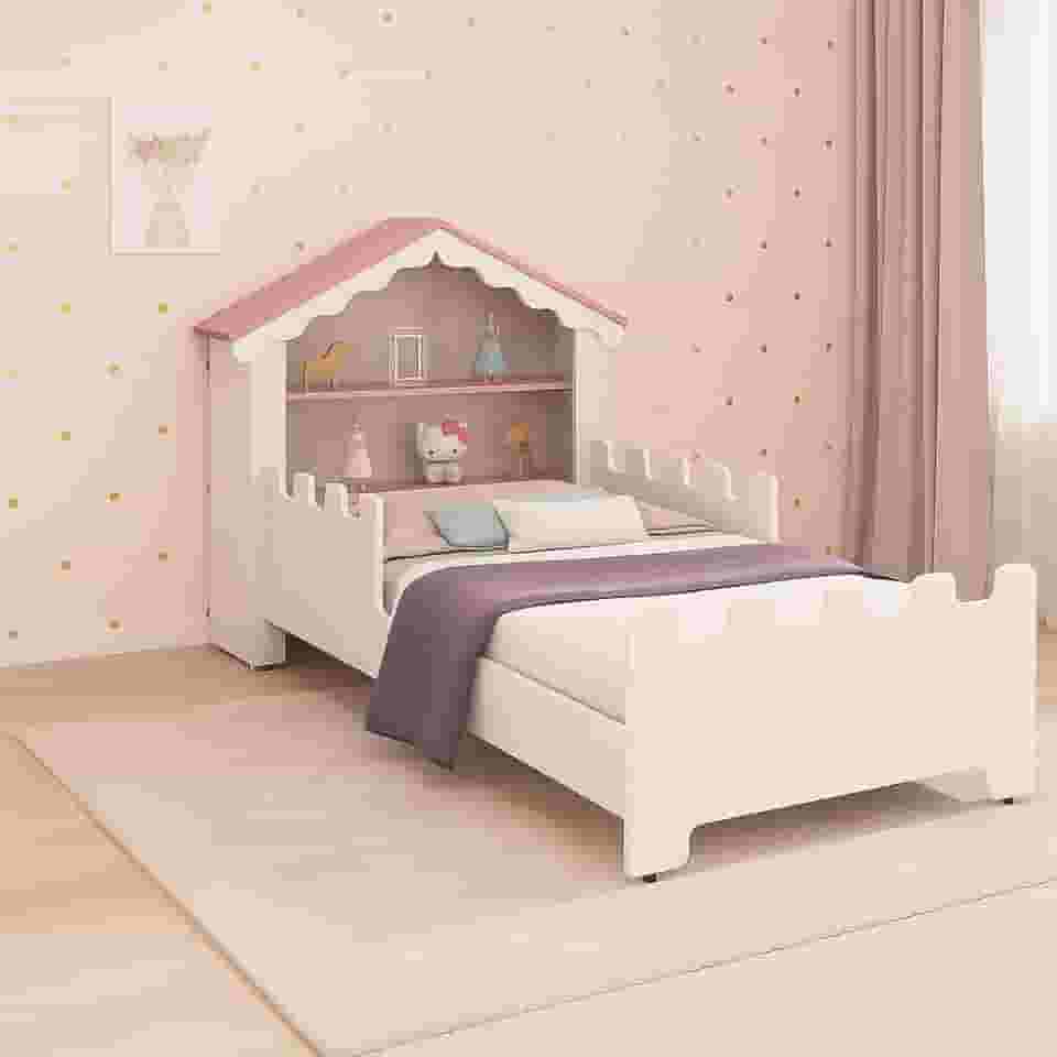 Cama Magia Juvenil Estilo Princesa para Meninas