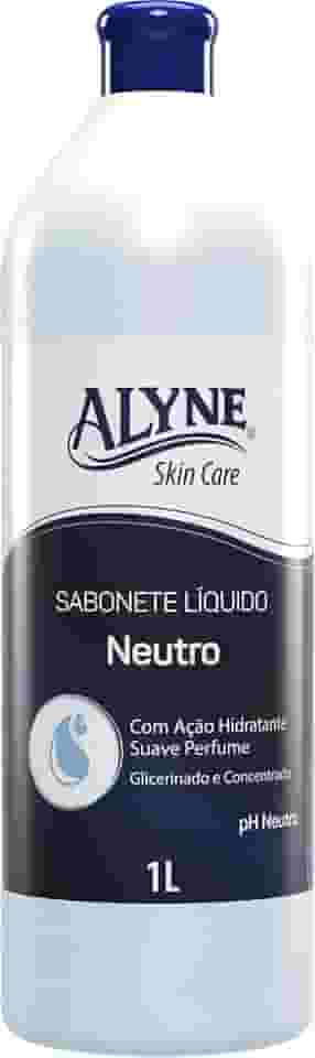Alyne, Sabonete Líquido, Skin Care, Neutro, 1 Litro, Azul