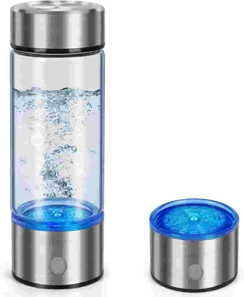 Ionizador de Agua, Gerador de Garrafa de Água de Hidrogênio, Copo de Saúde Portátil Rico em Hidrogênio, gerador de água rica em hidrogênio, Máquina Ionizadora de Água de Hidrogênio