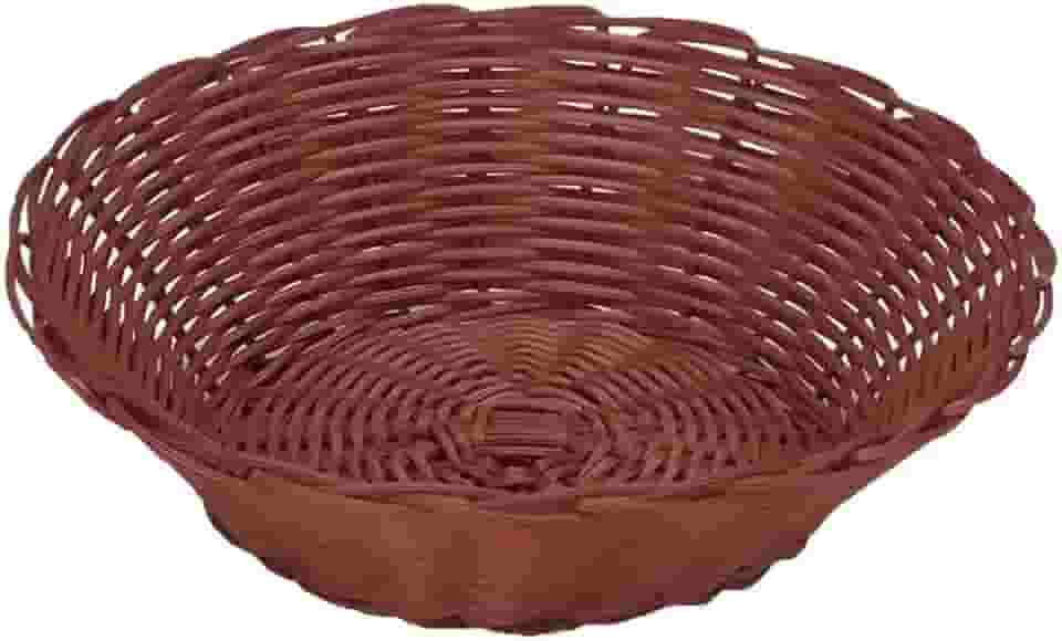 Tuut, Linha Utilidades, Cesta Redonda de Vime, 18cm