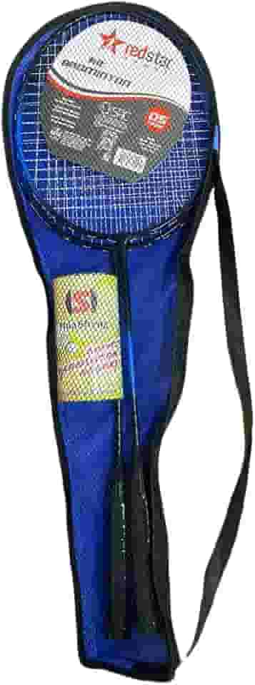 Kit Badminton Esporte 2 Raquetes + 2 Petecas + Bolsa