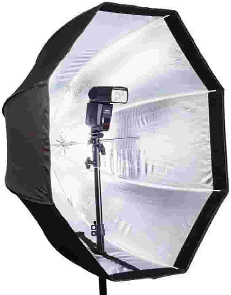 Softbox Sombrinha Octogonal 80 Cm Universal Greika
