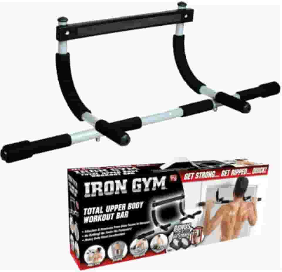 Barra Porta Treino Multifuncional Musculação Fixa Portátil Calistenia Porta Parede