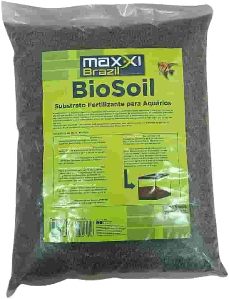 Substrato para Aquários Biosoil Cinza Maxxi Pacote 2 KG