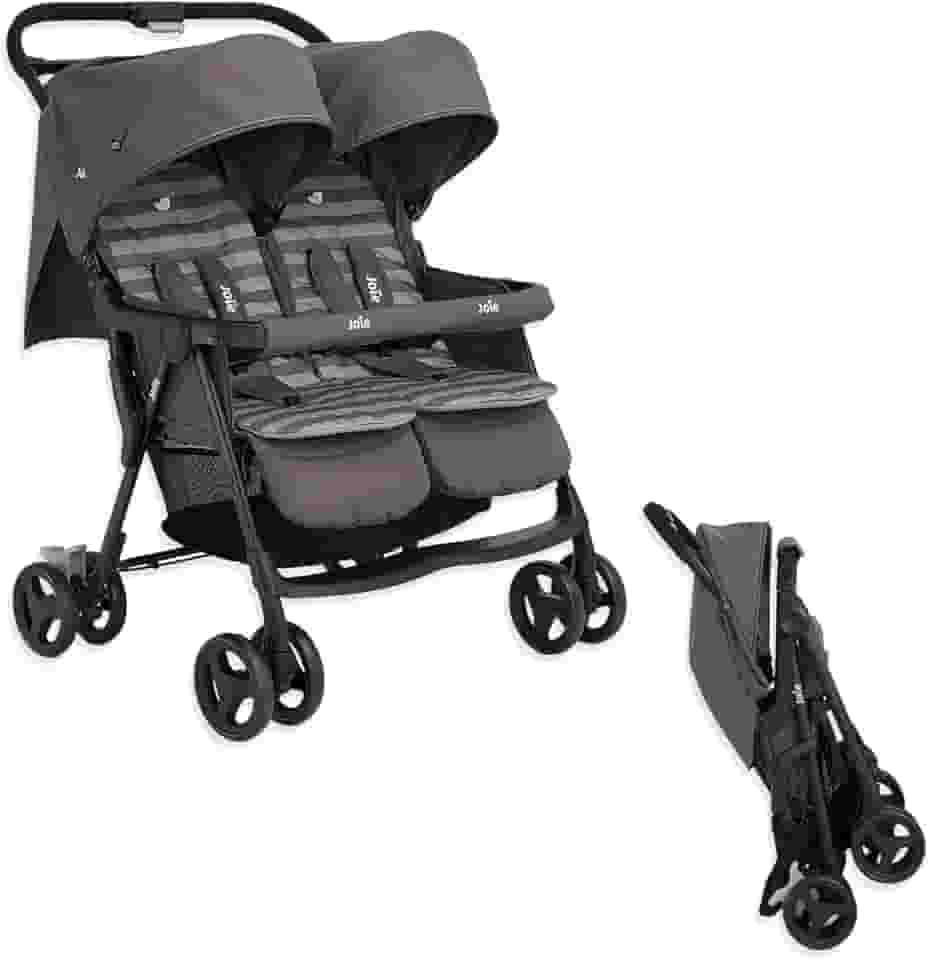 Joie, Carrinho Aire Twin Dark Pewter, Cinza