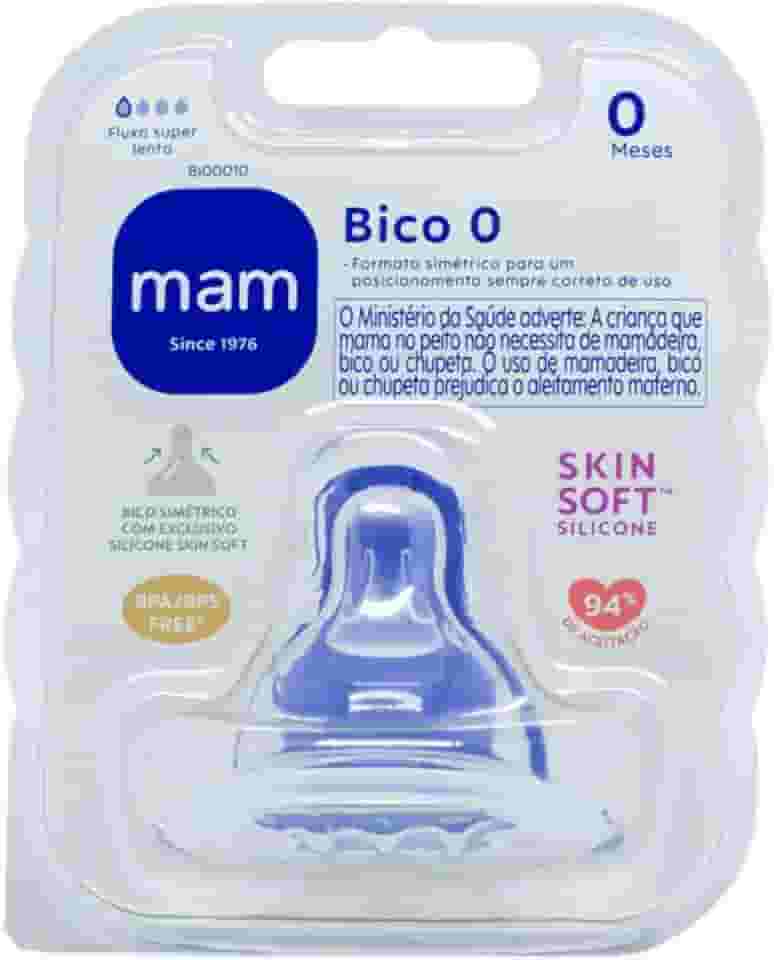 Bico Mamadeira Mam Easy Start ou Easy Active (0 Fluxo Super Lento 0 Meses)