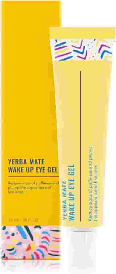 Gel Wake up Eye, creme clareador para olhos com cafeína para olheiras hidratar, minimizar o inchaço, 0,5 ml