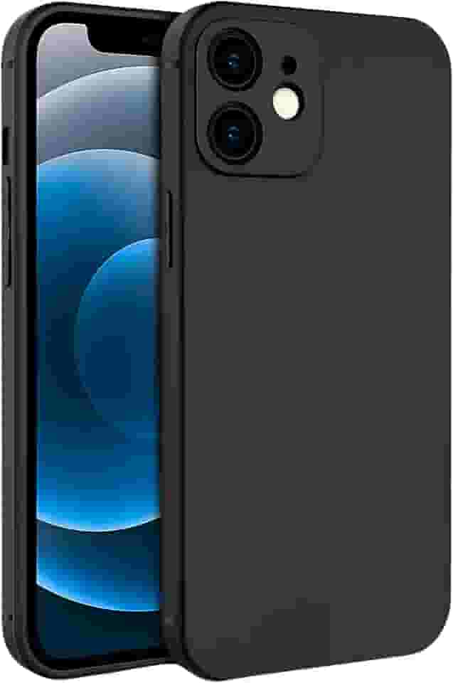 Capa para iPhone 11 Capinha [Ultra Slim] com [Proteção de Camera], Case Anti Impacto e Resistente, Anti Riscos, Leve, Aveludada e Design Elegante (Preto)
