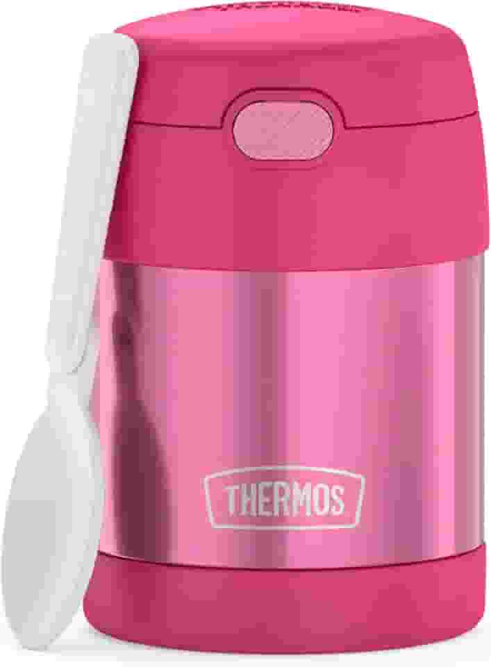 THERMOS Recipiente para comida FUNTAINER, para crianças, 295 ml, rosa