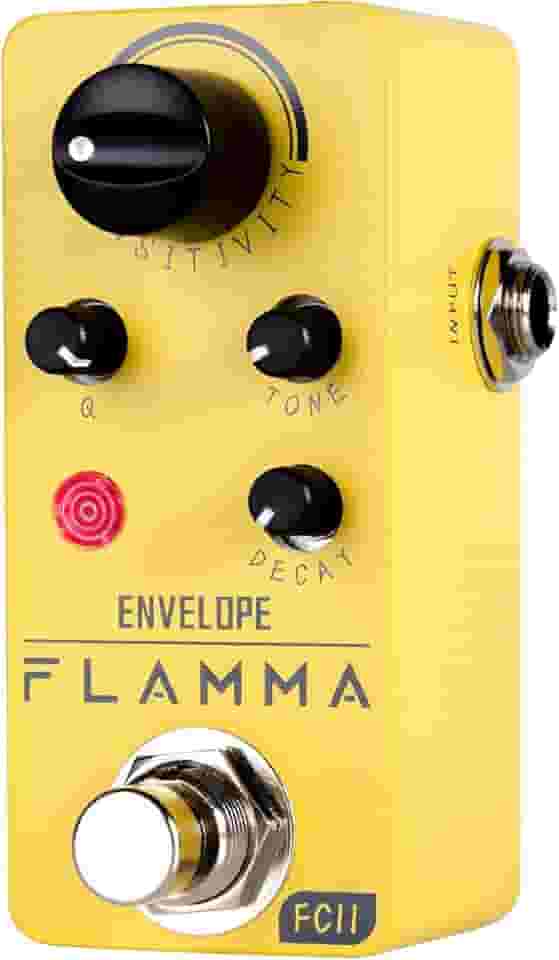 FLAMMA Fc11 Auto Wah Pedal Envelope Filtro Efeitos Guitarra True Bypass Para Baixo