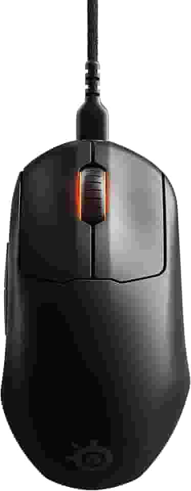 SteelSeries Prime Mini Mouse para jogos FPS – USB-C – Sensor óptico TrueMove Air de 18.000 CPI – 5 botões programáveis – Interruptores magnéticos ópticos – Iluminação RGB de prisma brilhante – Mini formato