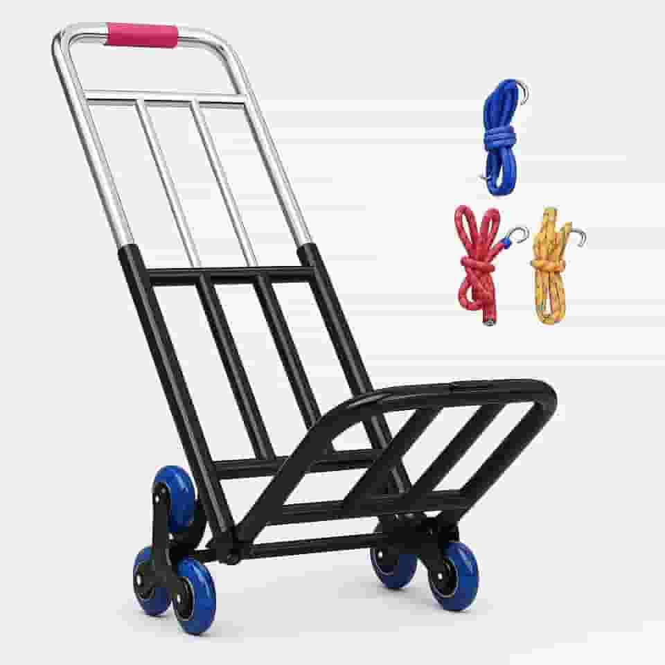 Carrinho de carga Carro de Carga Armazenagem Dobrável Transporte 220kg carrinho de mão