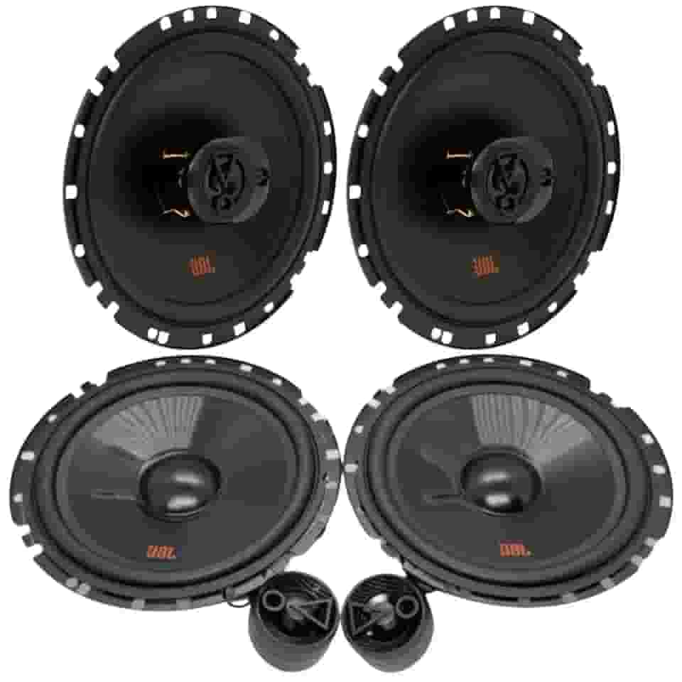 Kit Som Automotivo Completo Flex 4: Par de Alto Falantes Triaxial 6TRFX55 (110W RMS) + Par de Auto Falantes 2 Vias 62VFX55 (110W RMS) - POTÊNCIA, CLAREZA E IMERSÃO para seu Carro!