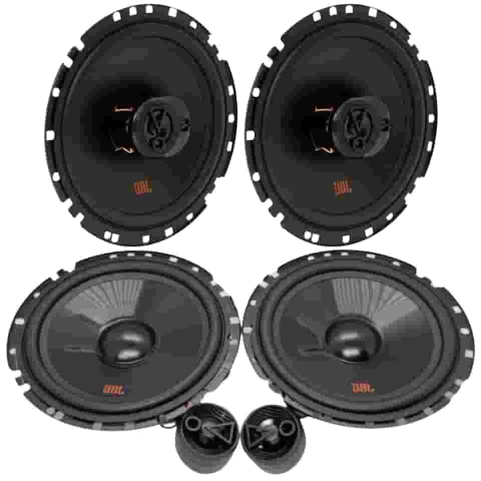 Kit Som Automotivo Completo Flex 4: Par de Alto Falantes Triaxial 6TRFX55 (110W RMS) + Par de Auto Falantes 2 Vias 62VFX55 (110W RMS) - POTÊNCIA, CLAREZA E IMERSÃO para seu Carro!