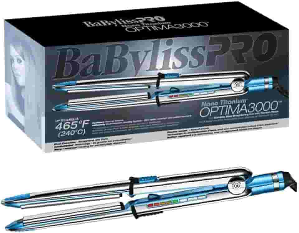 Prancha Super Nano Titanium Babyliss Pro Optima3000 1 + 1/4