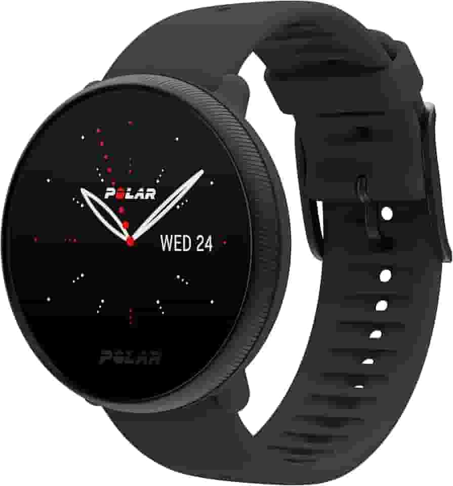 Polar Ignite 2 Preto - Smartwatch Fitness com GPS integrado, Monitor Cardíaco baseado no pulso, Orientação personalizada para exercícios, Recuperação e Monitoramento do sono, Controles de música