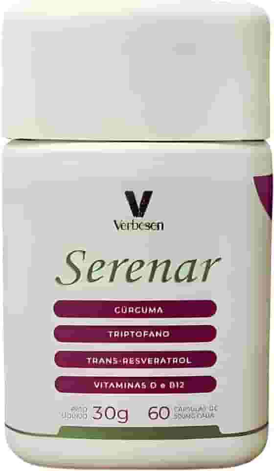 Serenar Suplemento Alimentar Verbesen 60 Cápsulas – Vitaminas e Minerais para Mulheres 40+ e na Menopausa
