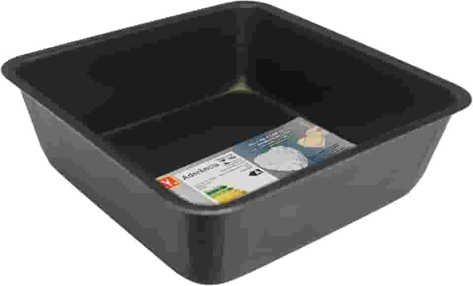 Assadeira Quadrada Alta 18 cm Antiaderente - 18 X 18 X 6 cm, Jolly