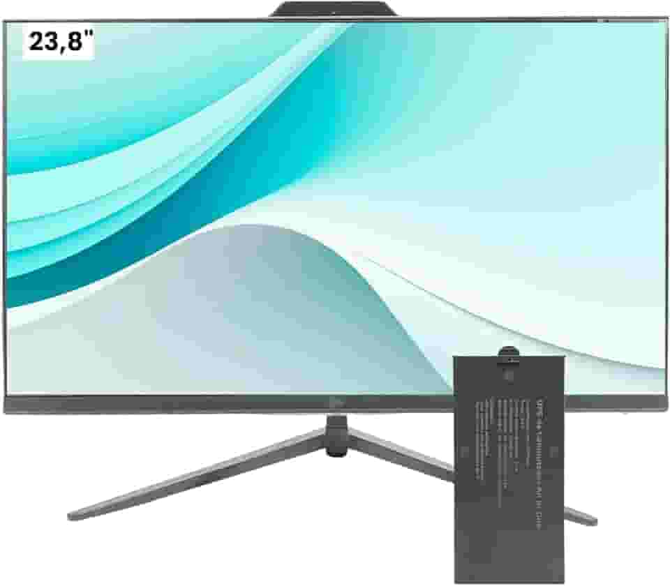 Computador All In One 23.8" LED Full HD Intel Core i5-6200U SSD 512GB 8GB RAM DDR4 com Webcam e Microfone