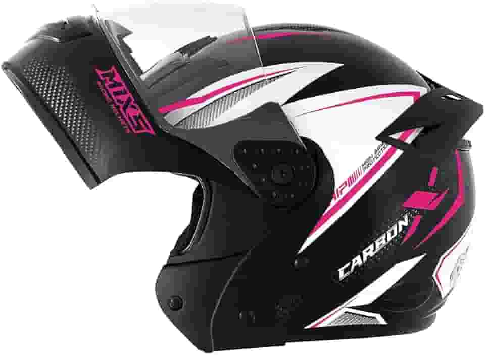 Capacete Escamoteável MIXS Gladiator Carbon Fosco 60 Multicor