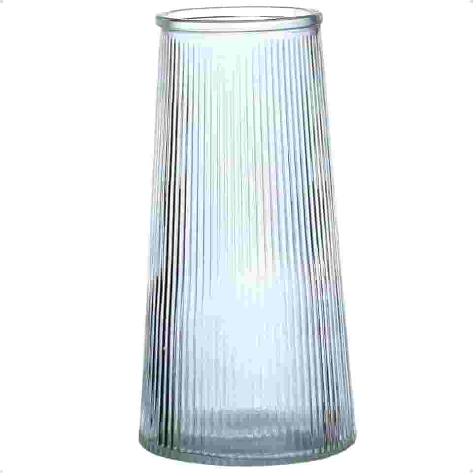 Vaso de Vidro Cilíndrico Decorativo Plantas Flores 20cm