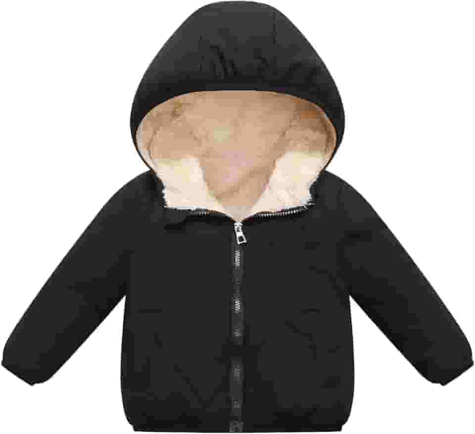 Casacos de inverno para bebês meninas, jaquetas de neve, roupas quentes para meninos