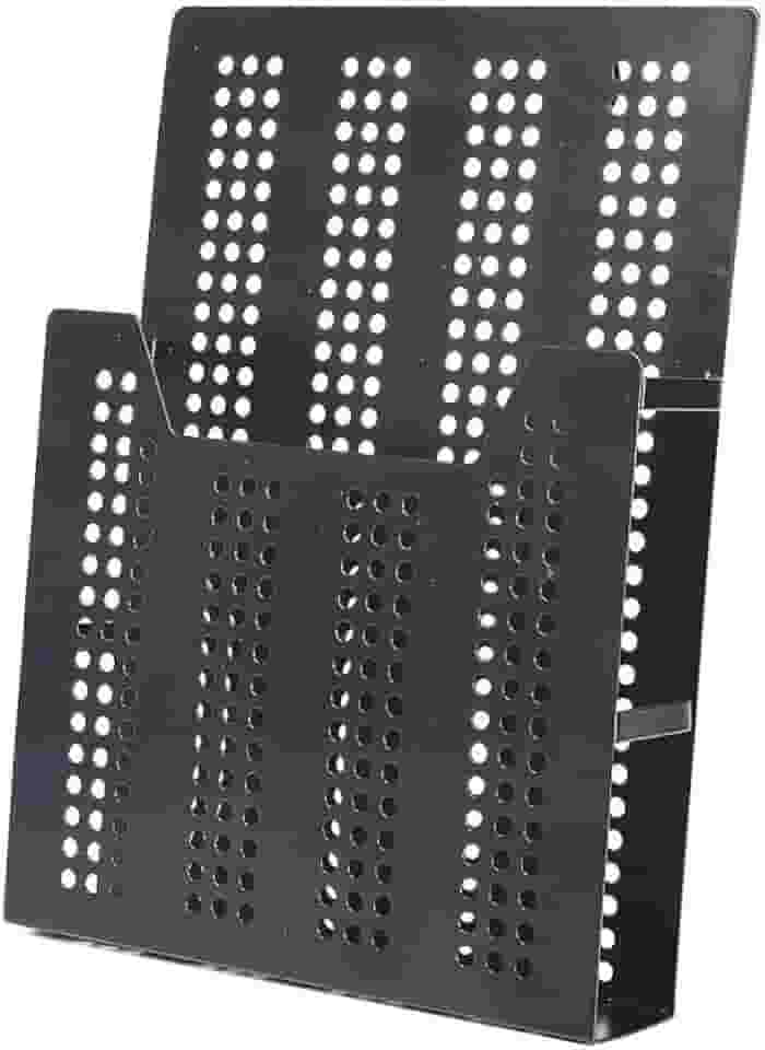 Oikos - Porta Revistas de Metal para Parede Ofício