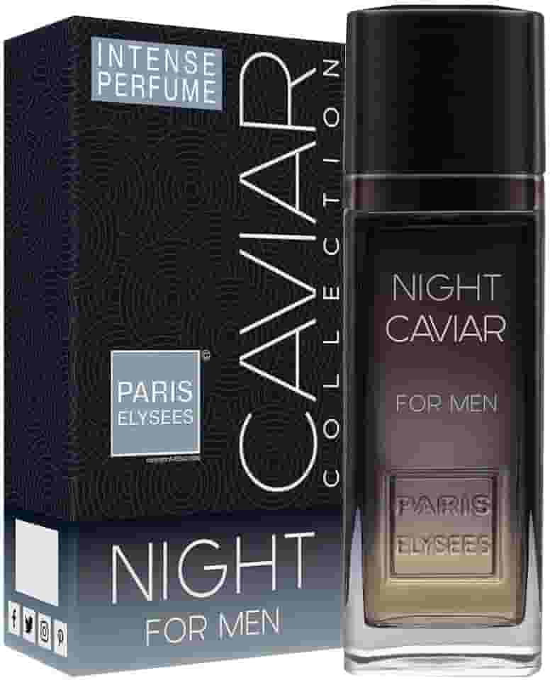 PARIS ELYSEES Perfume Importado Paris Elysees Eau De Toilette Masculino Night Caviar 100Ml
