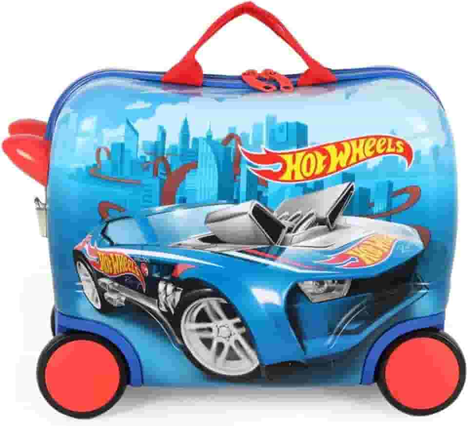Mala de Viagem Hotwheels Azul