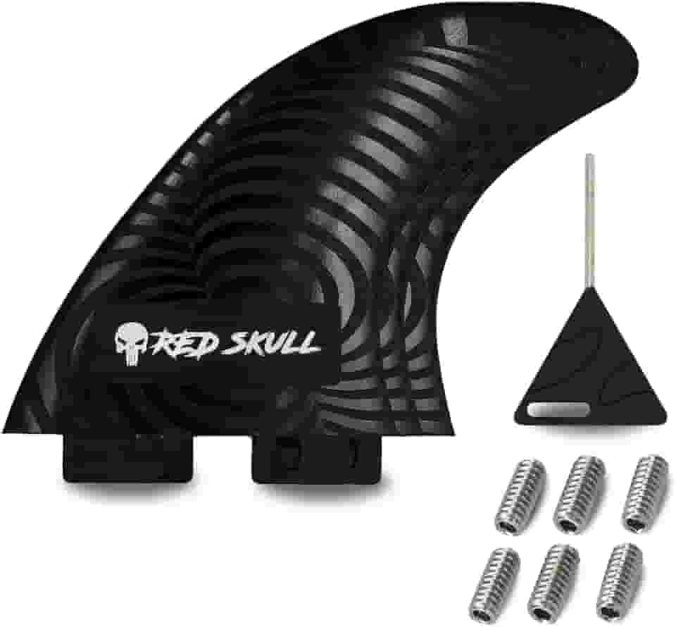 Quilhas Prancha Surf Padrão Fcs M3 Ou M5 + 6 Parafusos + Chave