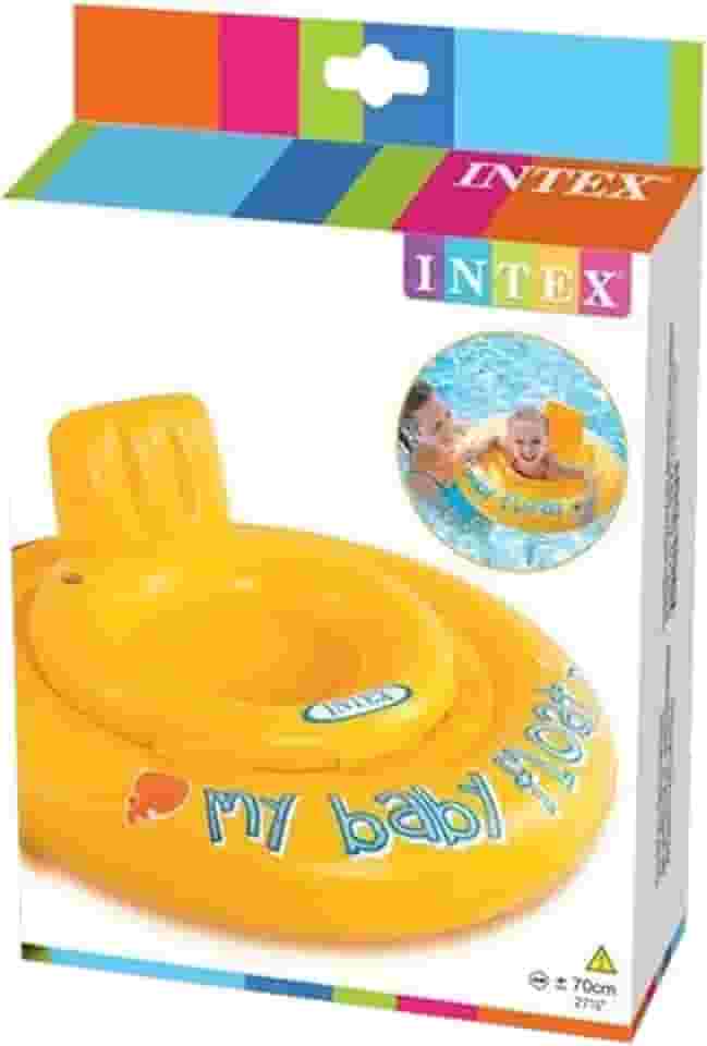 Baby Bote Meu Primeiro Bote (assento em Faixas) INTEX, Multicor