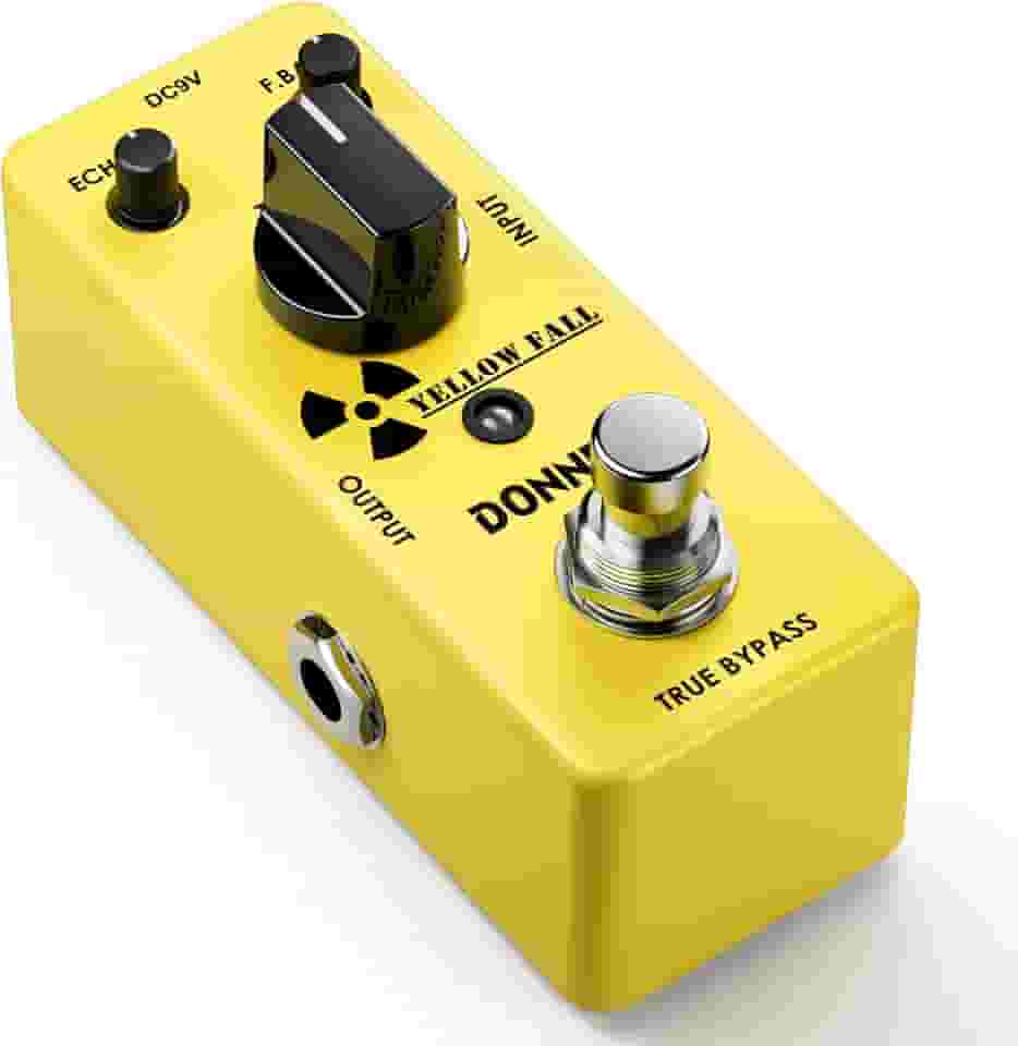 Donner Yellow Fall Vintage Pure Analog Delay Guitar Effect Pedal True Bypass
