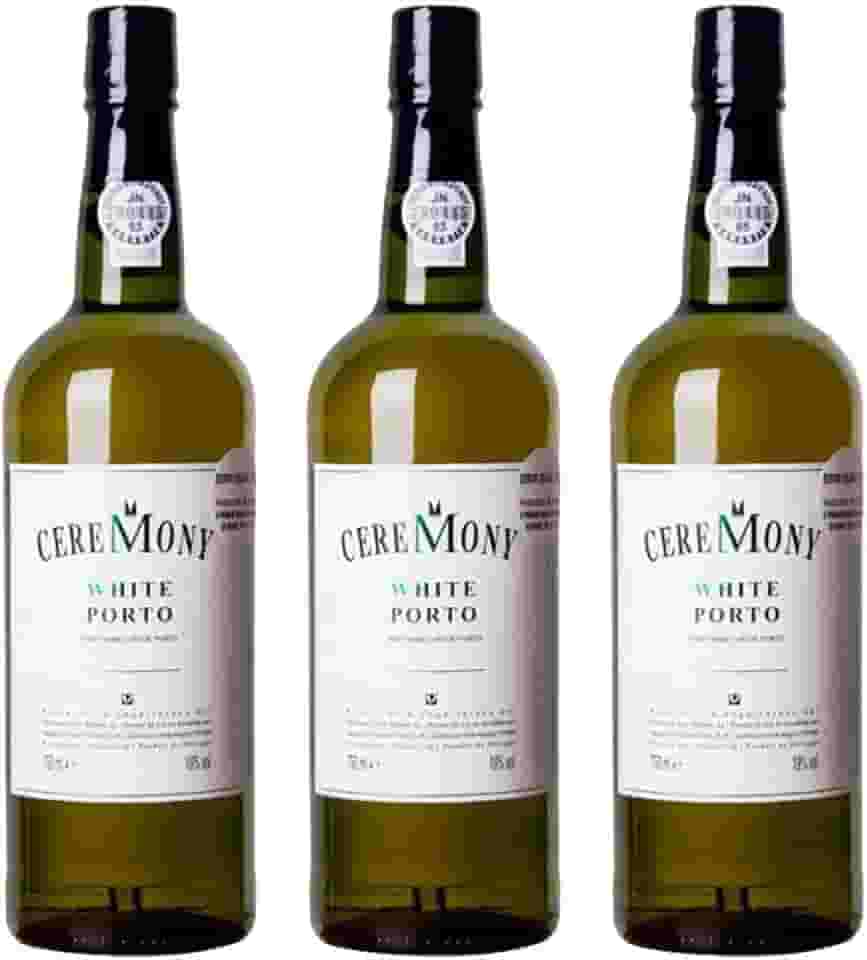 Kit 3x Vinho do Porto Ceremony Branco Seco 750ml