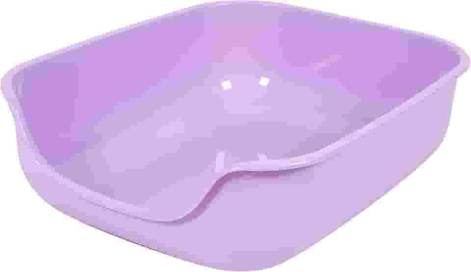 Pet Games Caixona De Areia Lilás - Bandeja Higiênica Para Gatos