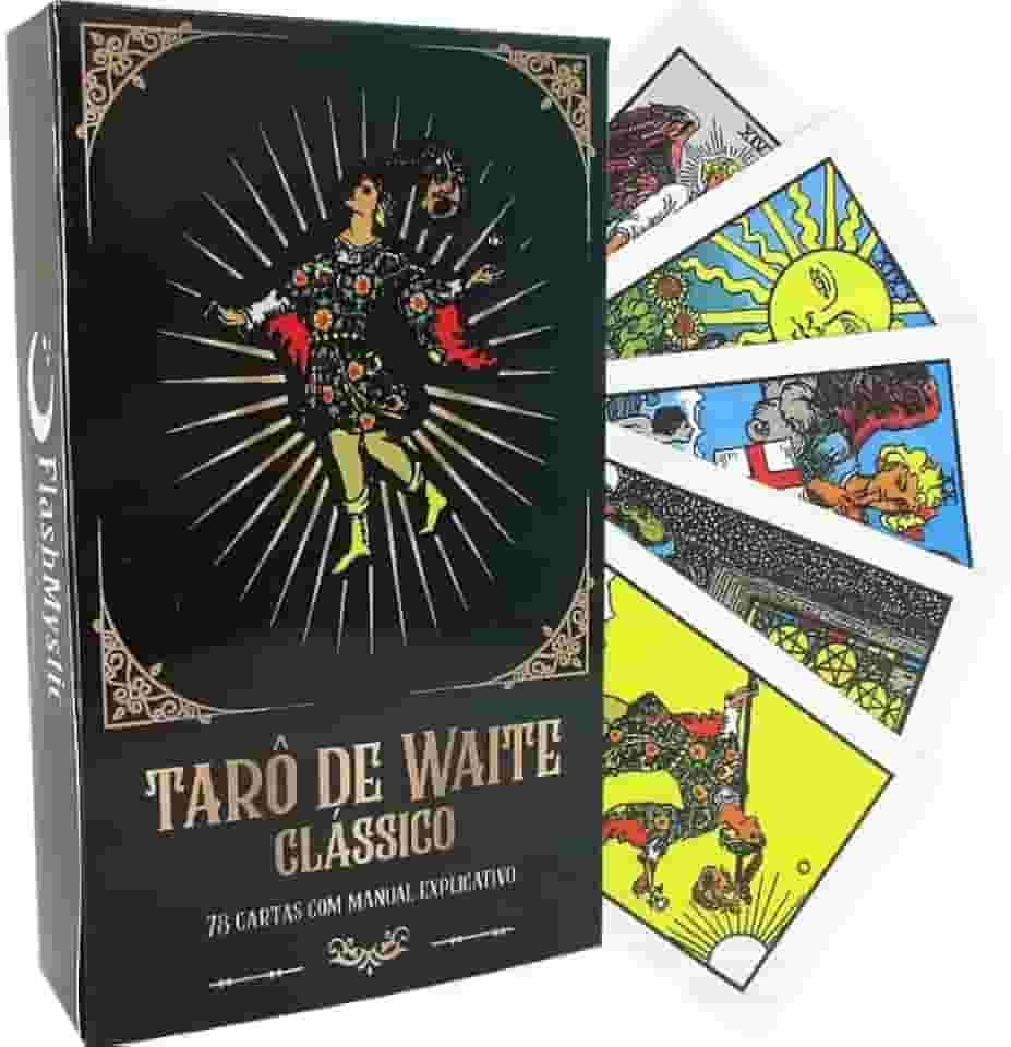 Tarô De Waite Clássico - 78 Cartas Com Manual Explicativo