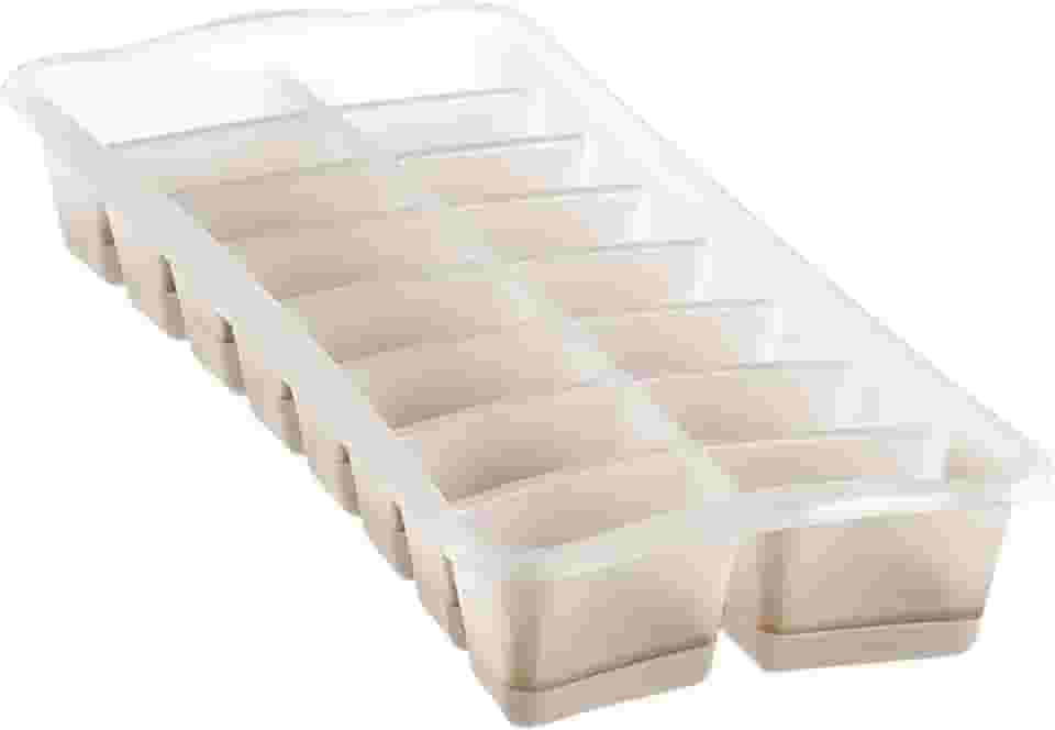 Sanremo - Forma de Gelo Plástica com Fundo em Silicone Flexível, Linha Casar